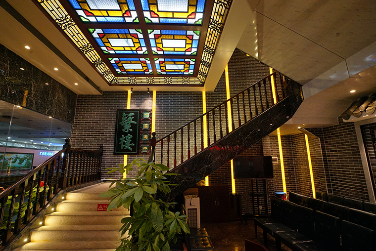 广式蘩楼餐厅设计风格